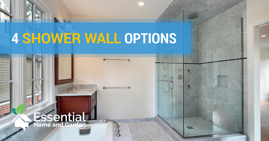 4 Shower Wall Options For Your Next, Diy Tile Shower Surround
