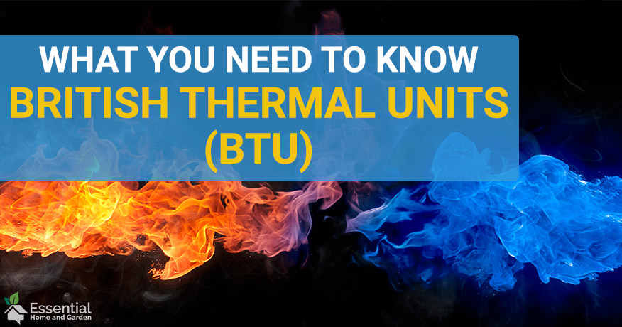 British Thermal Unit Btu Chart