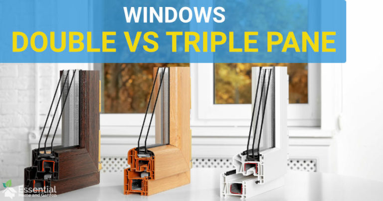 double vs triple pane windows