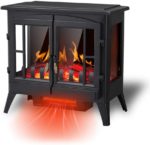 rw flame electric fireplace infrared heater