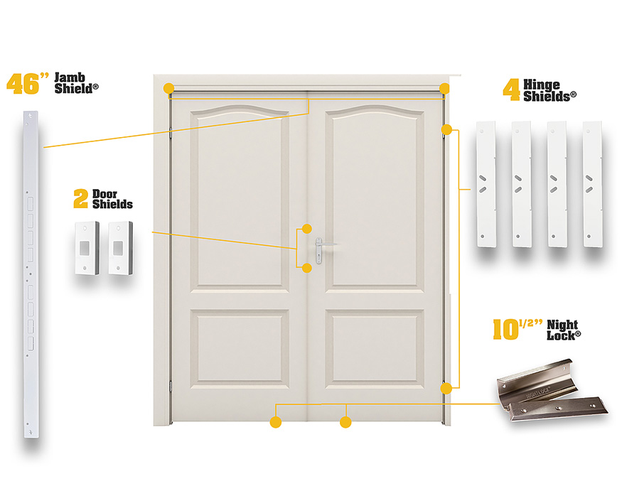 For Double Doors - Armor Concepts Double Door Kit