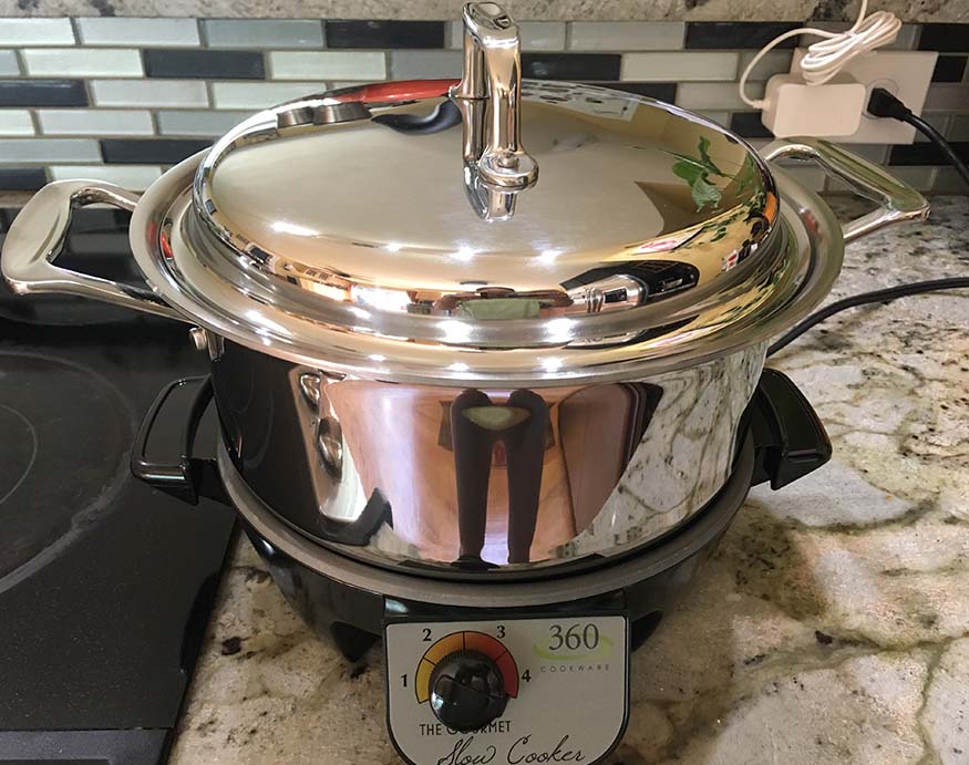 360 Cookware Slow Cooker’s stockpot