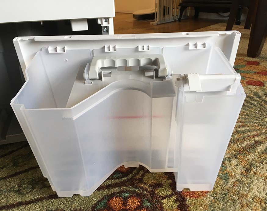 a cracked water reservoir can cause dehumidifier leaks