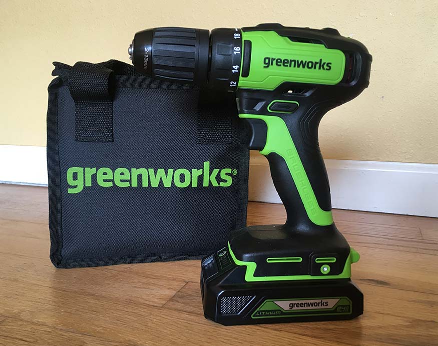 Greenworks DD24L00 24V Review - Hands on Test