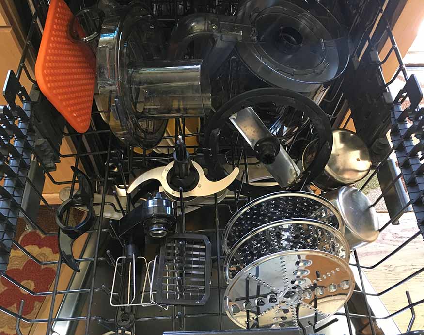 the MAGICCOS FP406 in the dishwasher