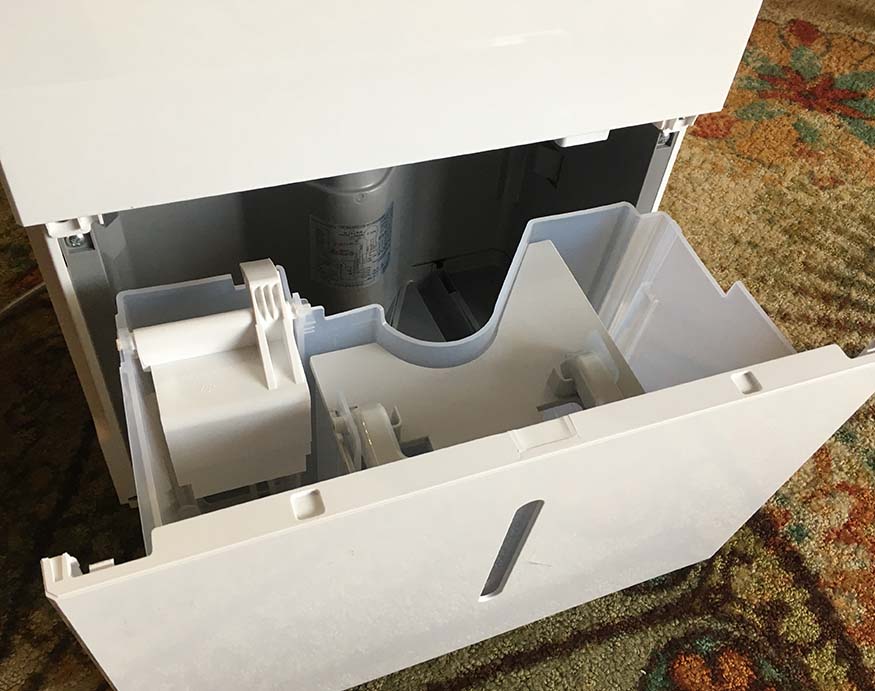 a misaligned water collection bucket can cause your dehumidifier to leak