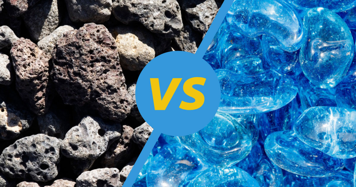 Lava Rock Vs Fire Glass Which Is Best, Do You Need Lava Rocks In Fire Pit