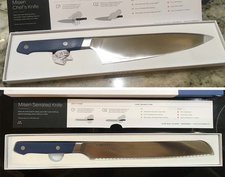 Misen Knives Review We Gave Them A Hands On Test