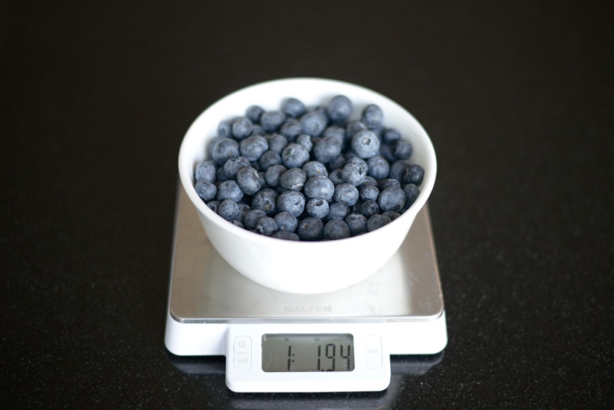 Blueberries in a bowl