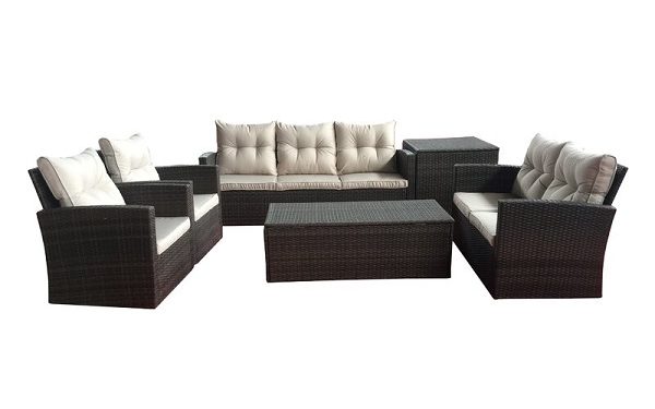 Sol 72 Outdoor 6 Piece Sofa Seating Group