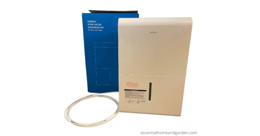 hOmelabs 50 pint dehumidifier with pump