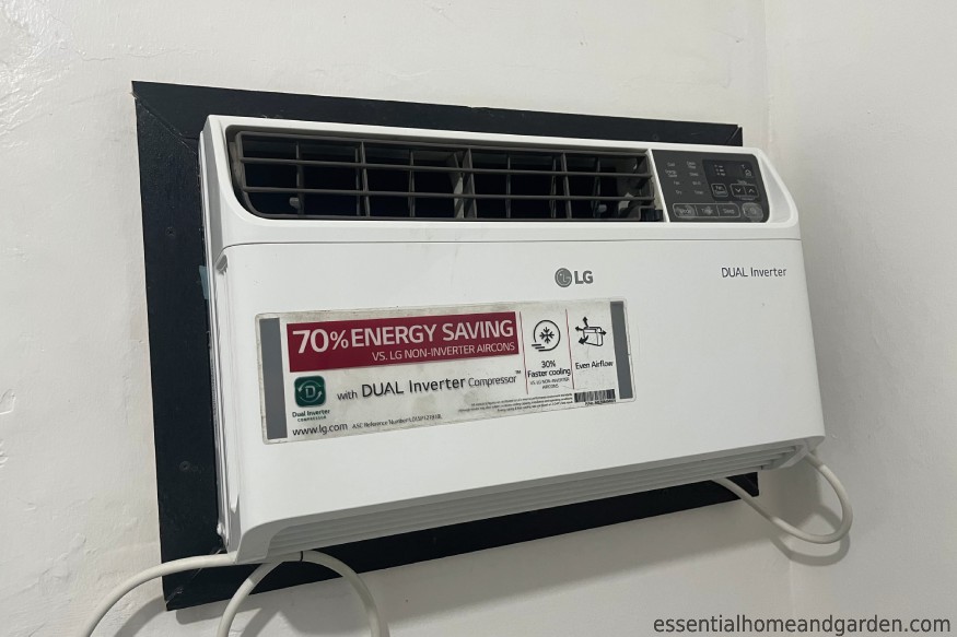 A picture of LG dual inverter window AC