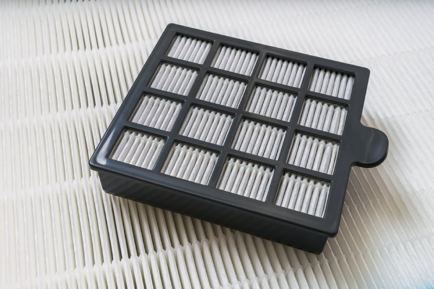 a photo of a HEPA filter