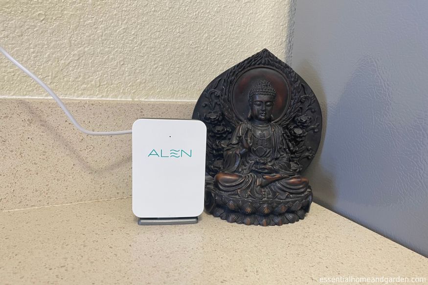 Alen Air Quality Monitor on a table