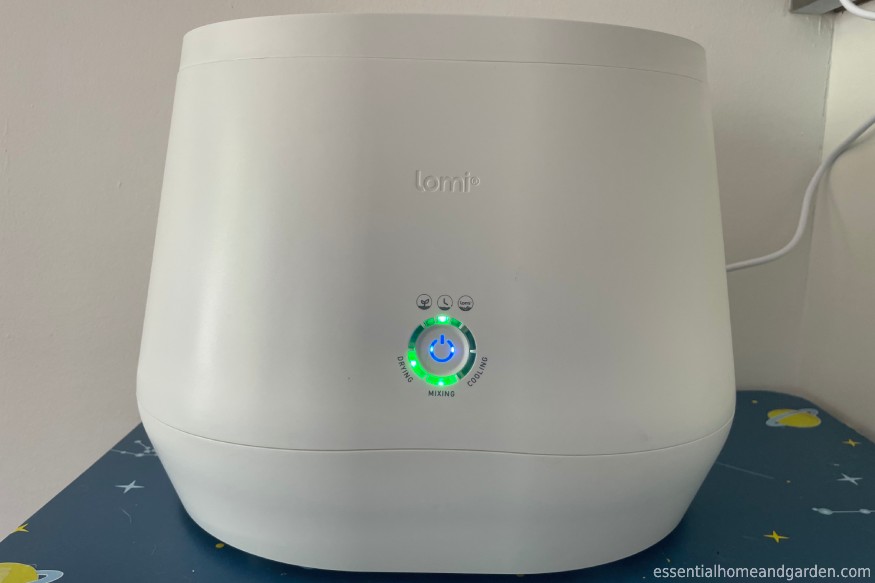 photo showing Lomi Home Composter’s front panel