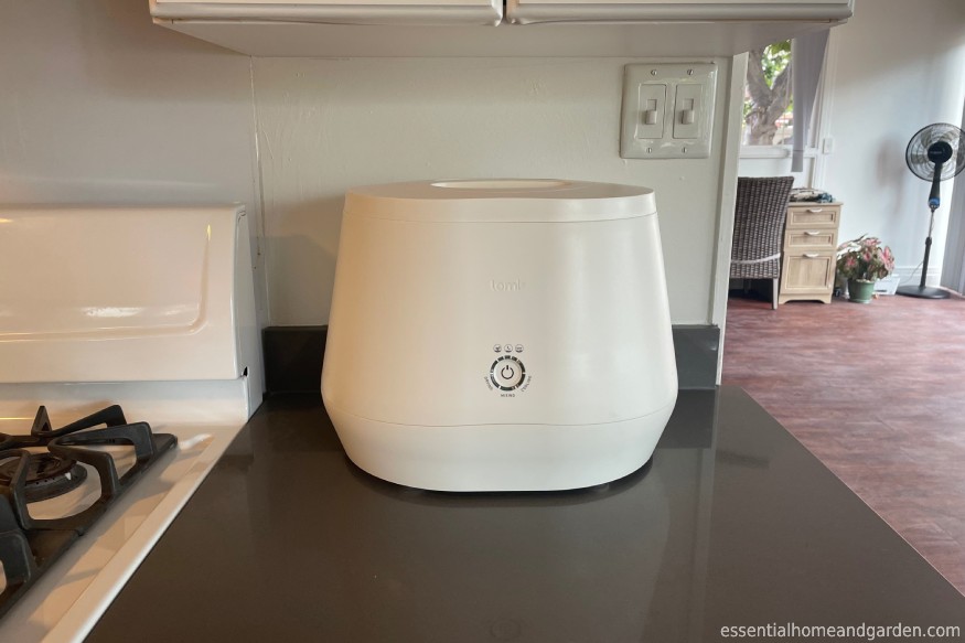 Lomi Home Composter on a countertop