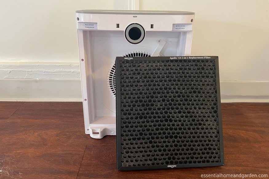 Okaysou Apollo 630 Air Purifier’s honeycomb-activated carbon filter