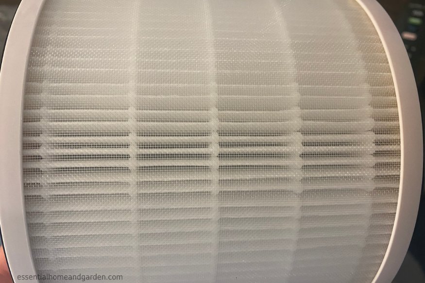 a close up photo of Homintell Navigator’s HEPA filter