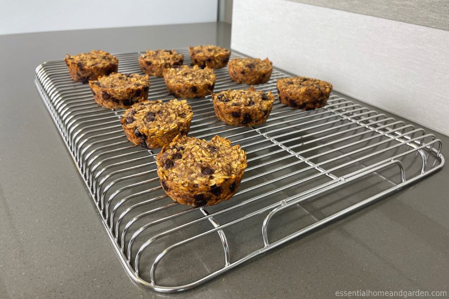 muffins on Caraway’s cooling rack