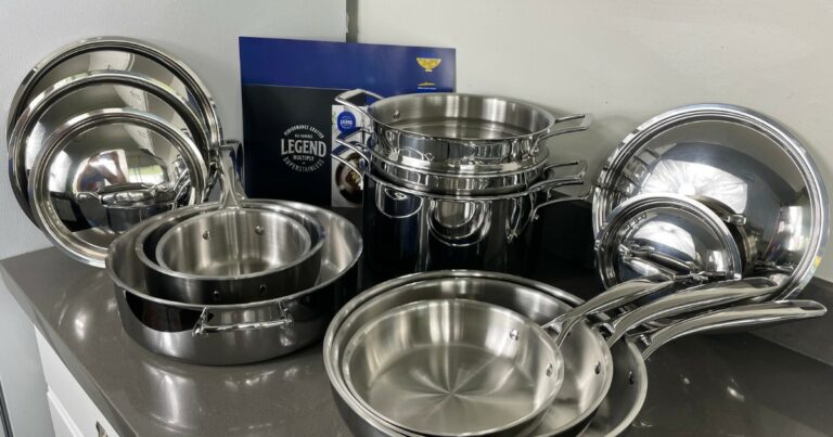 Legend Cookware 5-Ply Stainless Cookware featured
