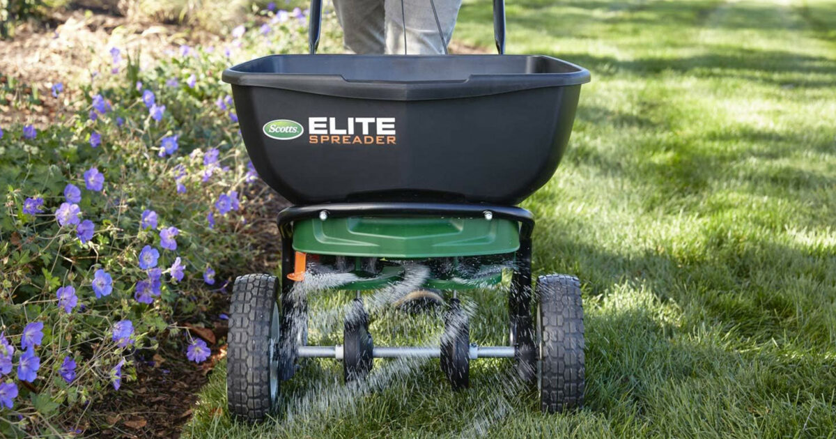 scotts elite spreader review