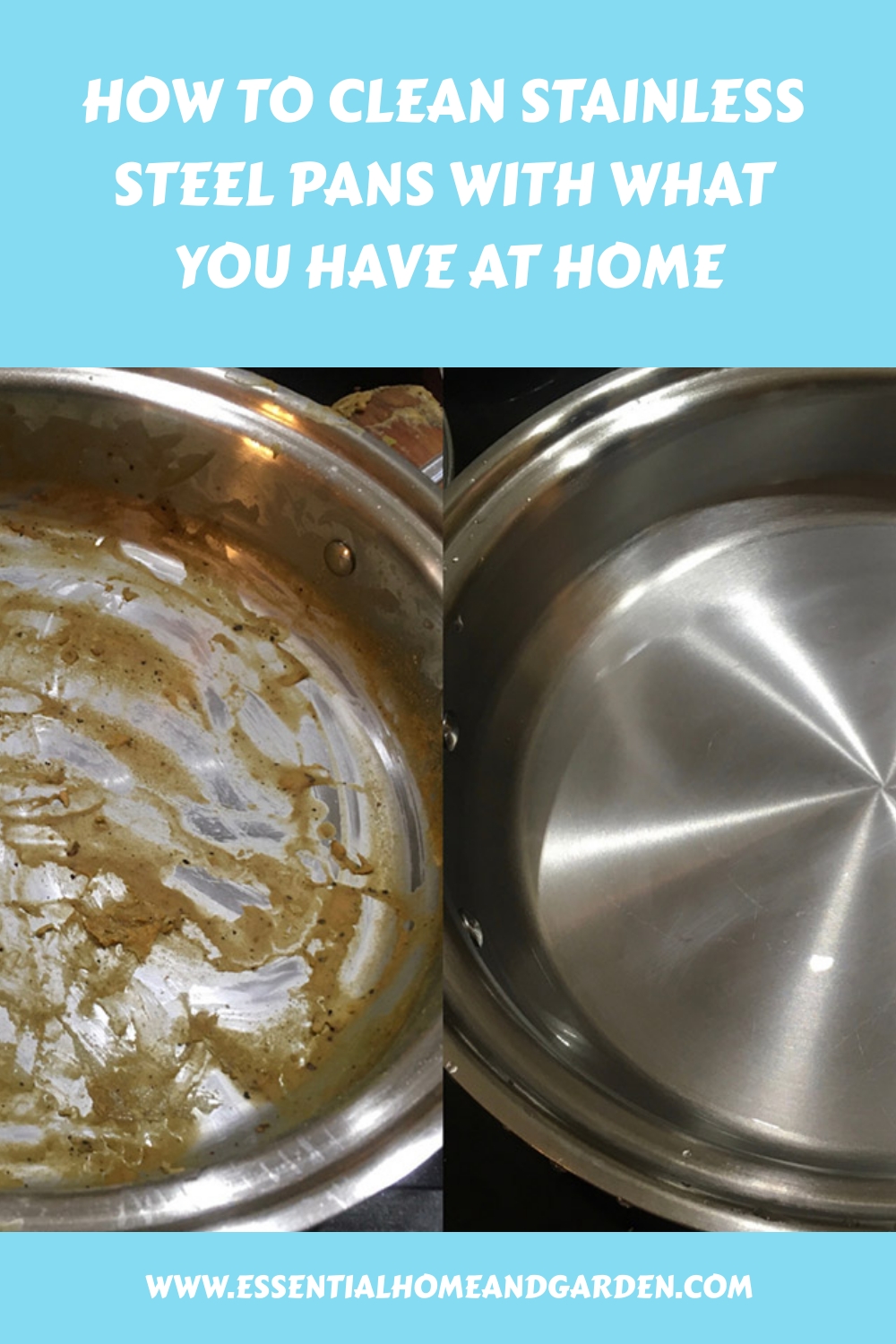 Clean Your Stainless Steel Pans With These 8 Common Household Ingredients