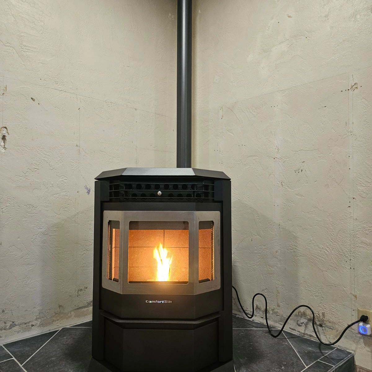 A comfortbilt HP22 pellet stove