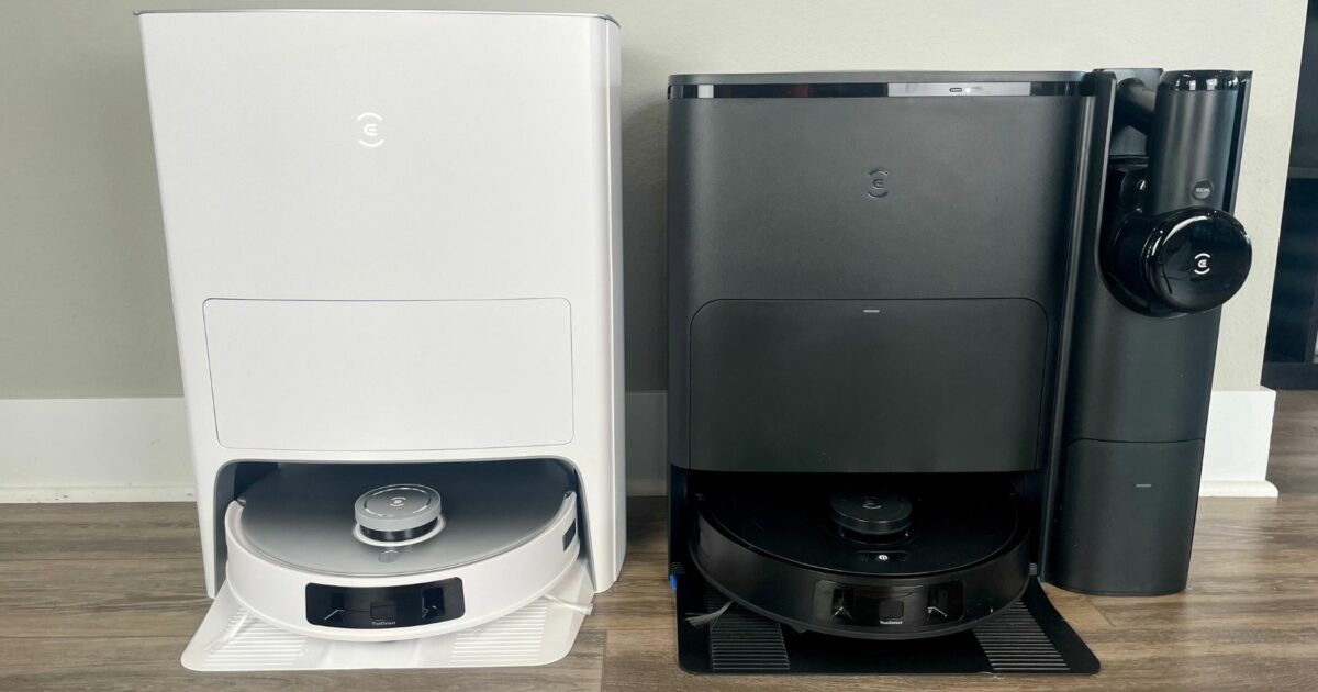 Ecovacs T30S Combonext to the T20 Omni robot vacuum